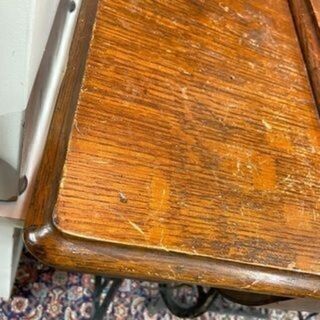 9/21シンガー 足踏みミシン 網脚 昭和レトロ アンティーク 台付き