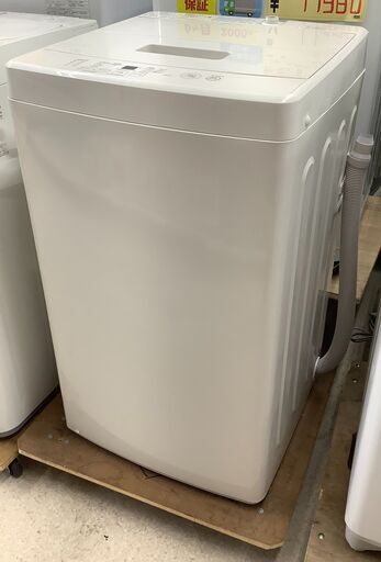 無印良品/MUJI 5kg 洗濯機 MJ-W50A 2019年製【ユーズドユーズ名古屋天白店】 J1007