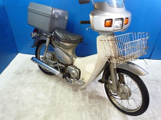 HONDA スーパーカブ50-E 銀 格安配送キャンペーン 期間限定 諸経費０円 始動確認済み 自賠責加入で乗れます 即納車有り 横浜 都筑 P-Yard