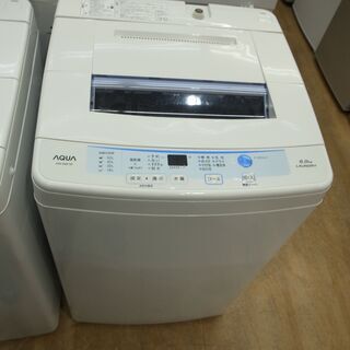アクア 6kg洗濯機 2017年製 AQW-S60E 【モノ市場...