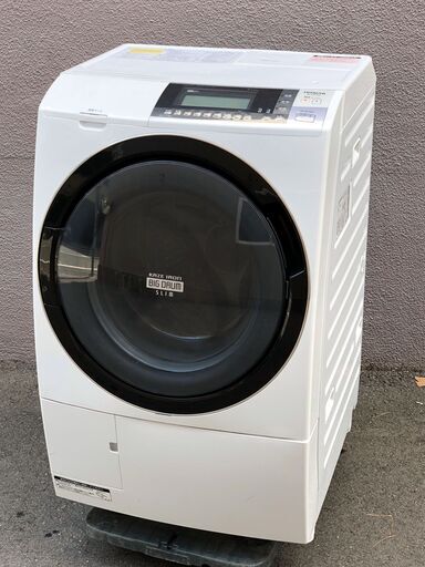 ⑳【6ヶ月保証付・税込み】日立 10kg/6kg ドラム式洗濯乾燥機 BD-S8700L 左開き 15年製【PayPay使えます】