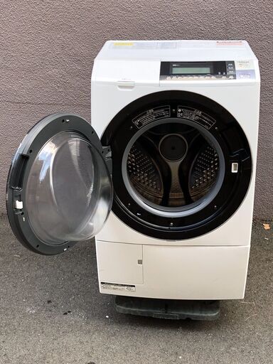 ⑳【6ヶ月保証付・税込み】日立 10kg/6kg ドラム式洗濯乾燥機 BD-S8700L 左開き 15年製【PayPay使えます】