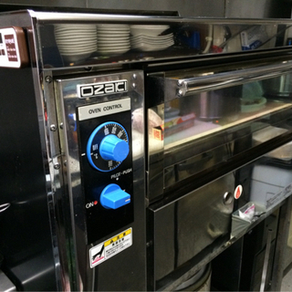 中古】オザキ業務用 ガスピザオーブン 都市ガス用 940 1型IT ☆引取
