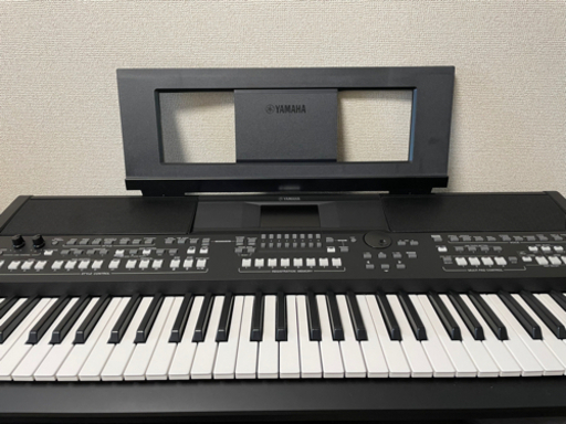 ヤマハ キーボードPSR-SX600+純正スタンド+純正ペダル+カバー