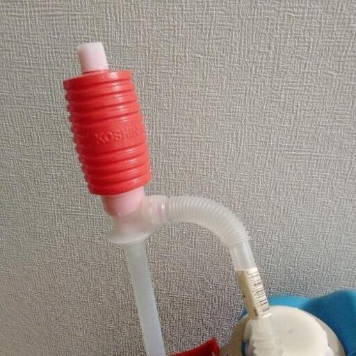 18l灯油缶とポンプ いいちこ 志賀本通の家具の中古あげます 譲ります ジモティーで不用品の処分
