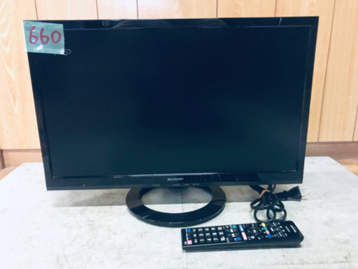 660番 SHARP✨液晶カラーテレビ✨LC-22K30‼️