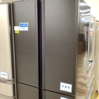 6ヶ月保証付き！MITSUBISHII5ドア冷蔵庫405L 三菱（MITSUBISHI） 大容量405L 5ドア冷蔵庫 MR-A41T-W 2012年製