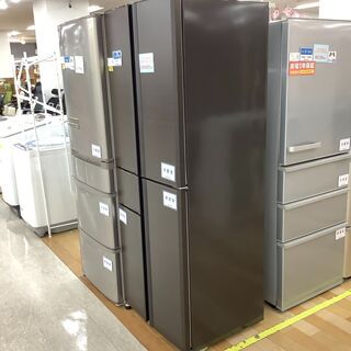 6ヶ月保証付き！MITSUBISHII5ドア冷蔵庫405L 三菱（MITSUBISHI） 大容量405L 5ドア冷蔵庫 MR-A41T-W 2012年製