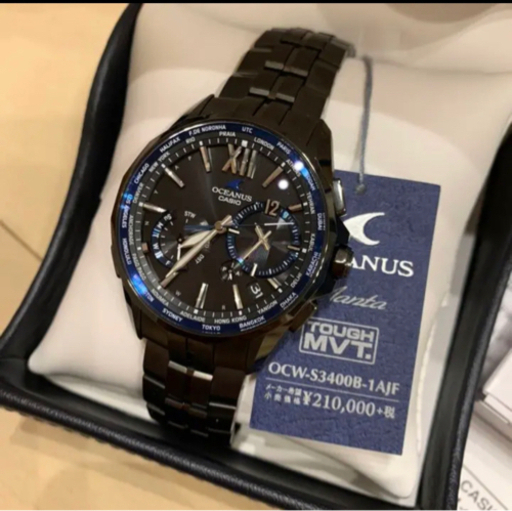 CASIO OCEANUS OCW-S3400B-1AJF 税込 231,000