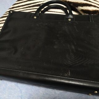 【ネット決済】500円◆ビジネス用バッグ（傷あり）◆黒