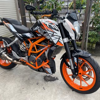 KTM DUKE390 車検長