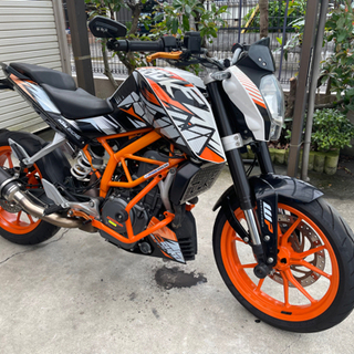 【ネット決済】KTM DUKE390 車検長