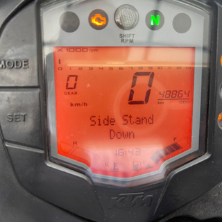 KTM DUKE390 車検長