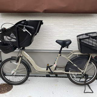 終了 子供2人対応 配達料込み 電動自転車 ブリヂストン