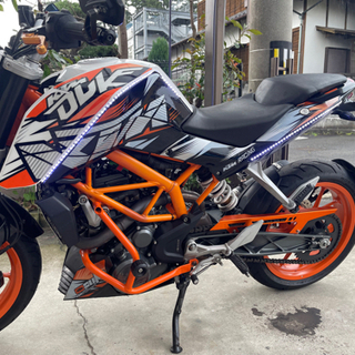 KTM DUKE390 車検長