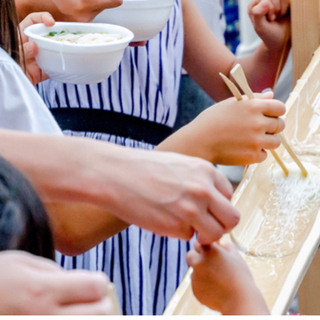 🎩流しそうめん！？友達作りイベント！！