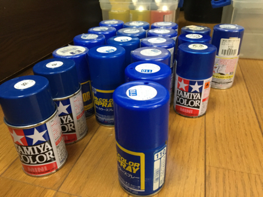 ★プラモデル用缶スプレー(青系)大量放出★