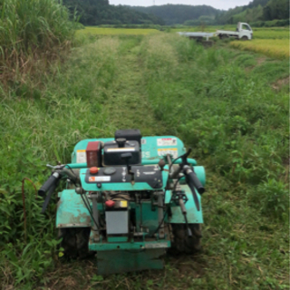 草刈り機試運転につき特別価格にて