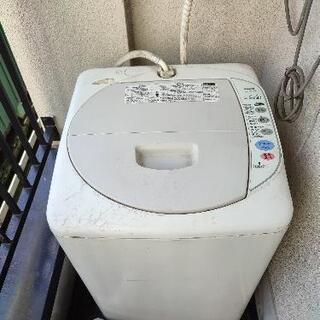 0円　譲ります　洗濯機　SANYO