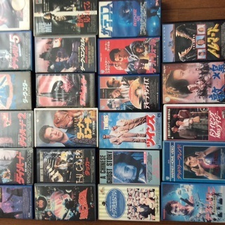 VHS映画ビデオテープ（洋画、邦画、アニメ）