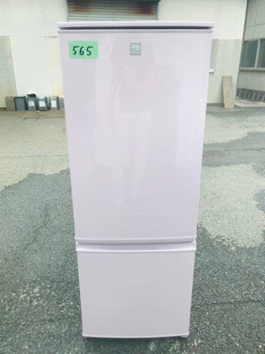 ①✨2018年製✨565番 シャープ✨ノンフロン冷凍冷蔵庫✨SJ-17E5-KP‼️
