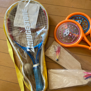羽子板、ソフトテニスラケット