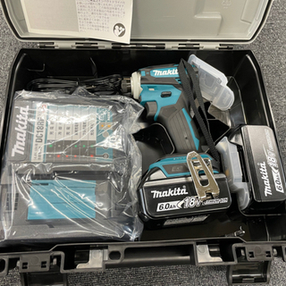 新品 マキタ 18V 充電式インパクトドライバー TD172DRGX 6.0Ah バッテリー2個 充電器 ケース付き makita 工具 各色あり