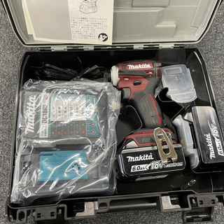 新品 マキタ 18V 充電式インパクトドライバー TD172DRGX 6.0Ah バッテリー2個 充電器 ケース付き makita 工具 各色あり