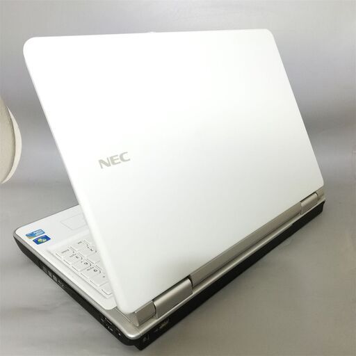 NEC ノートパソコン/ホワイト色 Win10 ブルーレイ Corei5 - ノートPC