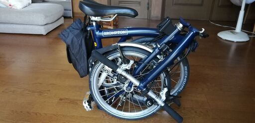 BROMPTON ブロンプトン S6L 輪行袋・ヘルメット・鍵・ライト付き