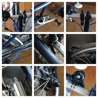 BROMPTON ブロンプトン S6L 輪行袋・ヘルメット・鍵・ライト付き