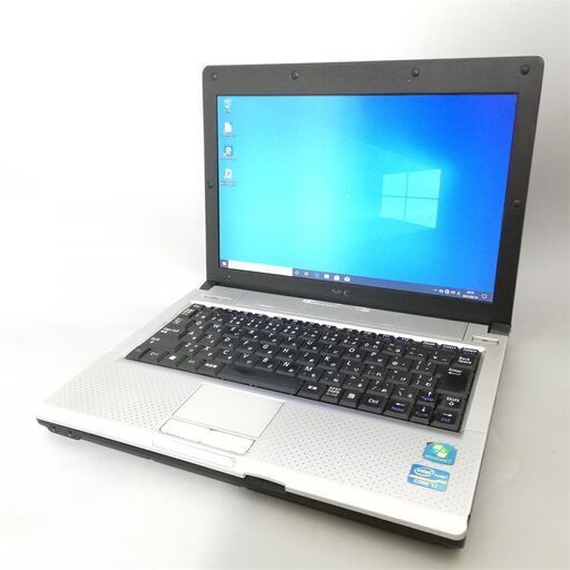 超軽量 即使用可 Windows10 中古良品 13.3型 ワイド液晶 NEC PC-VK17HBBCD ノートパソコン Core i7 4GB DVDRW 無線 WiFi Office