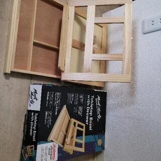 卓上 木製イーゼル+A3画板+A3ケント紙30枚