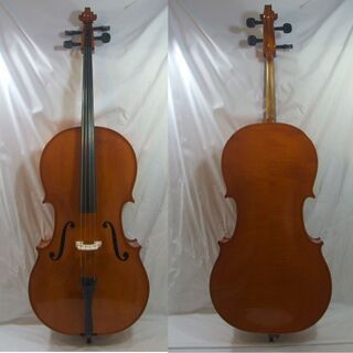 メンテ済み チェコ Josef Jan Dvorak J.J.ドボルザーク チェロ CELLO 4/4 SUGITO 弓 ケース付き 付属品セット 毛替え済み 全国発送対応 中古チェロ 名古屋近郊 愛知県清須市より 管理番号 8558