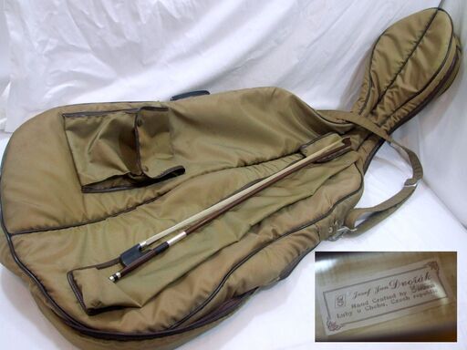 チェコ製 J.J.ドボルザーク バイオリン 4/4 弓、新品ケース付　美品 メンテ済み チェコ Josef Jan Dvorak J.J.ドボルザーク チェロ CELLO 4