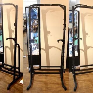 (Y)北大前! 札幌 引取 セーフティーバー搭載! WASAI/ワサイ ぶら下がり健康器 MK780 耐/150kg 重厚 チンニング 懸垂 バーベル/ベンチプレス