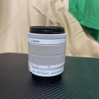 中古カメラ Canon Kiss X7 18-55mm、55-250mm、50mm f1.8レンズ付き 白