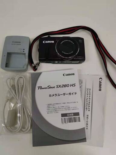 中古 Canon Power Shot SX280 HS ブラック コンデジ パワーショット デジカメ キャノン コンパクト デジタルカメラ
