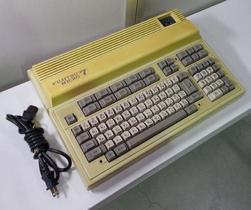富士通 8ビットパソコン FM-7 FUJITSU MICRO 7 通電のみ ジャンク品 札幌市東区 新道東店
