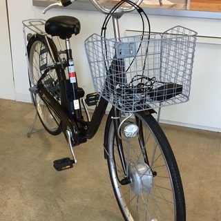 ＜動作＞SUISUI・電動アシスト自転車・26インチ・内装3段変速・バッテリー5ah