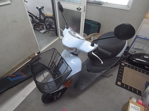 スズキ・レッツ４・CA45A・走行1,800ｋｍ・カゴ付き現状渡し・通勤・通学・買物に スズキ・レッツ4・CA45A・走行1,800km・カゴ付き現状渡し・通勤