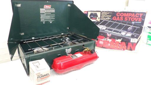 ■現状品 Coleman コールマン 2バーナーキャンプストーブ 425F499◎