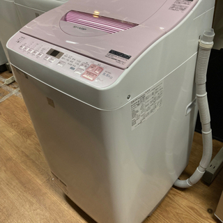 シャープ 洗濯乾燥機 5.5kg(乾燥3.5kg) 中古