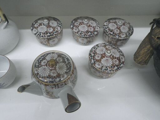 [未使用品]九谷焼 茶器揃【モノ市場東浦店】