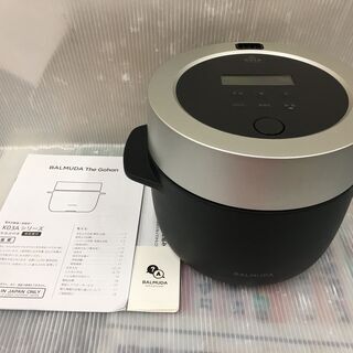 【未使用】バルミューダ　電気炊飯器　 3合炊き K03A-BK バルミューダ K03A-BK 電気炊飯器 3合炊き ブラック - メルカリ