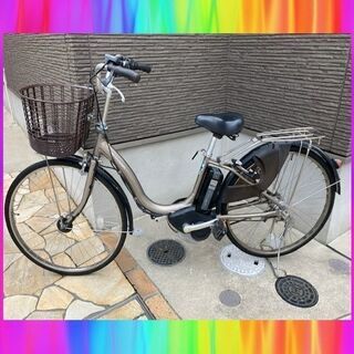 電動自転車ヤマハPAS　Natura　26インチ　3段　9.3Ah充電器あり YAMAHA 26インチ 電動アシスト自転車 PAS Natura 3段変速 2.9Ah 充電器