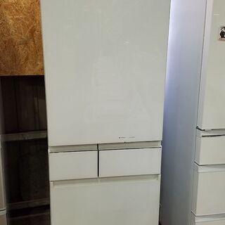 愛品館市原店】Panasonic 2019年製 450L 5ドア冷蔵庫 NR-E454PX-W【