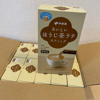 【お取引中】50本　伊藤園　ほうじ茶ラテスティック　コーヒー　飲料