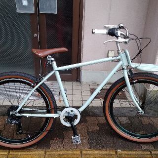 WACHSEN[ヴァクセン] LAP 26吋カーゴバイク 6speed/オリーブグレイ
