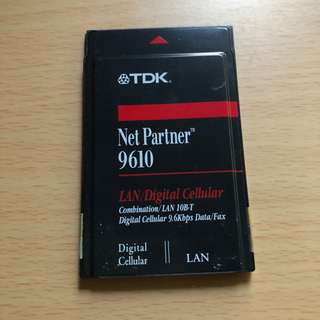TDK Net Rartner9610 データ通信カード